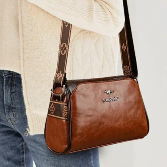 Sac à main bandoulière, luxe, vintage, cuir PU de haute qualité