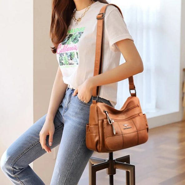 Sacs à main de luxe en cuir peau de mouton, étanche, mode, tendance